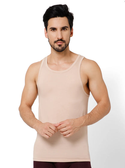 SUPIMA VEST ROUND NECK
