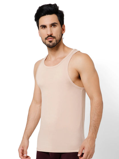 SUPIMA VEST ROUND NECK