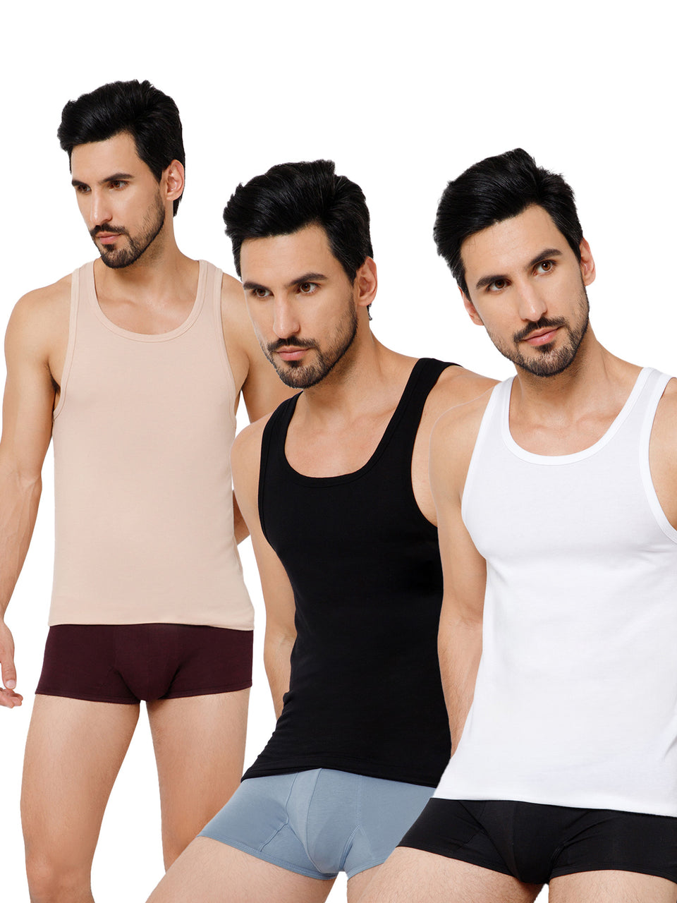 MODAL Vest round neck Combo.