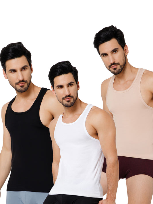 MODAL Vest round neck Combo.